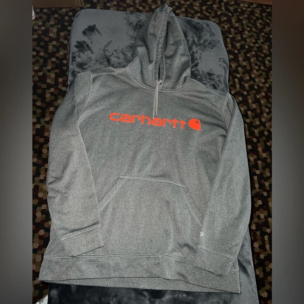 Carhartt Relaxed Fit Hoodie Size XL - Picture 5 of 8
